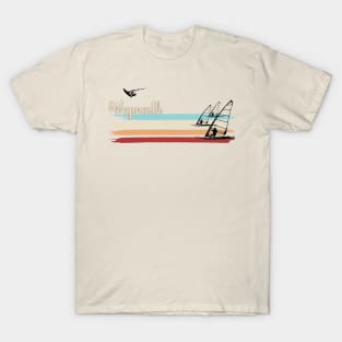 Weymouth Windsurfing Retro racing windsurfer T-Shirt